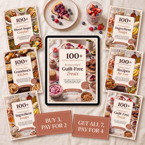 Guilt-Free Treats | 100 Wholesome Desserts You Can Enjoy Without the Sugar Crash