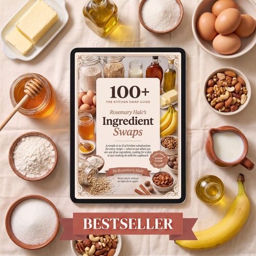 The Ingredient Swap Guide | 500+ Easy Substitutions for Whatever You're Missing