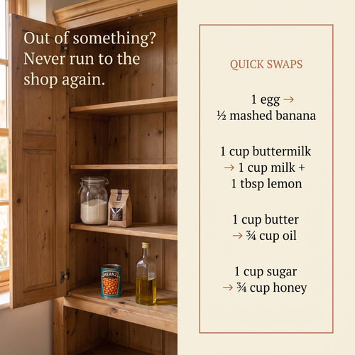 The Ingredient Swap Guide | 500+ Easy Substitutions for Whatever You're Missing