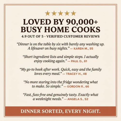 No-Fuss Dinners Ready by Six | 100+ Simple Meals on the Table in 30 Minutes or Less